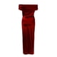 thumbnail image 2 of Gibobby Vestidos largos elegantes Moda Color sólido Manga corta Un cuello Corte Vestido formal sexy Mujer Noche(Rojo,M), 2 of 5