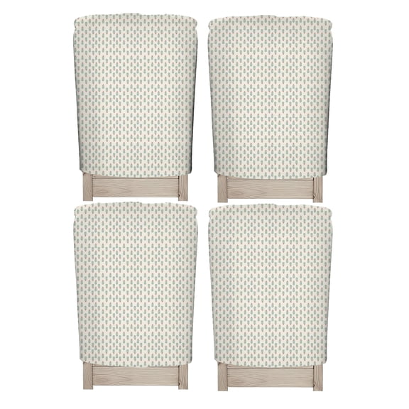SIGNBLOC 1 Pack Dining Chair Back Covers, Stretch Chair Back Protectors for Home Kitchen Restaurant Decor