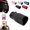 (Black), variant on Exhaust Heart Shape, 2.5" Inlet 2.8" Outlet Heart Straight Stainless Steel Vehicle Exhaust Pipe Flue Muffler, Heart Shaped Muffler Tip, Universal Modified Exhaust Tail Pipe For Car (Red)