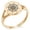 Rose Gold, variant on Stainless Steel Nautical Chaim Compass Minimalist Oval Top Polished Statement Signet Ring