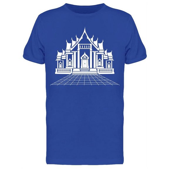 Dimensional Pagoda And Temple T-Shirt Men -Image by Shutterstock, Male Small