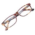 thumbnail image 4 of Gafas de lectura con bloqueo de luz azul, gafas de lectura retro con bloqueo de luz azul, gafas para presbicia para personas mayores, funcionamiento suave, 4 of 12