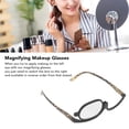 thumbnail image 2 of Magnifying Makeup Glasses Fashionable Flexible Flip Down Lens Cosmetic Reading Glasses with Case +3.50, 2 of 21