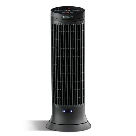 Honeywell Digital Ceramic Tower Heater with Motion Sensor,  New, Black, HCE323V