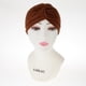 thumbnail image 2 of Sombrero de Quimio Gorro de Indio Casquillo de Caída de Cabello Plisado Pre Anudado Turbante Vintage Unisex - marrón Macarena Sombrero de turbante para mujer, 2 of 5
