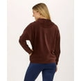 thumbnail image 2 of Boxercraft BW5203 Ladies Manchester Quarter-Zip-espresso-L, 2 of 4