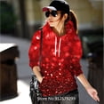 thumbnail image 2 of Mode Haute Qualité Sweat à Capuche Femme Surdimensionné Hip-hop, 2 of 5