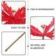 thumbnail image 2 of ColoMX 4pcs Flores de Navidad Flores de Navidad Artificiales Flores de Navidad Adorno, 2 of 8