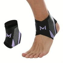 Lightweight Sports Ankle Brace! Compression Sprain & Breathable For Basketball & Fitness Purple - One Size