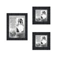 thumbnail image 2 of Picture Frame Set, 3 Piece Customizable Multi pack, 1-5x7, 2-4x4, for Instagram Photo Wall Gallery or Tabletop Display, 2 of 6