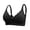 Black, variant on Front Closure Bras For Women No Underwire Low Cut V Padded Bralette Seamless Comfy Bras With Support