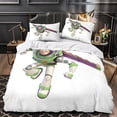 thumbnail image 1 of Houkig Buzz Lightyear 3d Duvet Cover Set Pattern Printed Bedding Anime Characters Duvet Cover With Zipper Closure 3 Pieces Quilt Cover Comforter Soft, 1 of 5