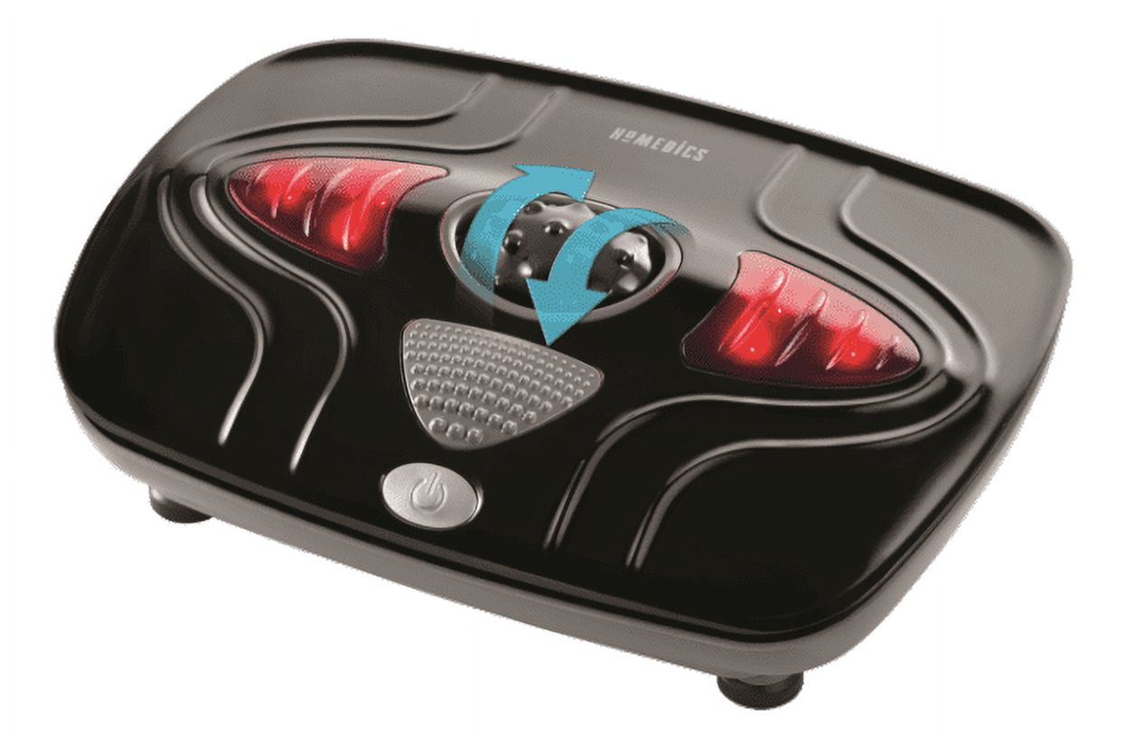 Homedics Vibration Foot Massager With Soothing Heat Black