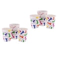 thumbnail image 1 of 2x 7PCS Vasos de papel desechables Vajilla de con de para novia, 1 of 6