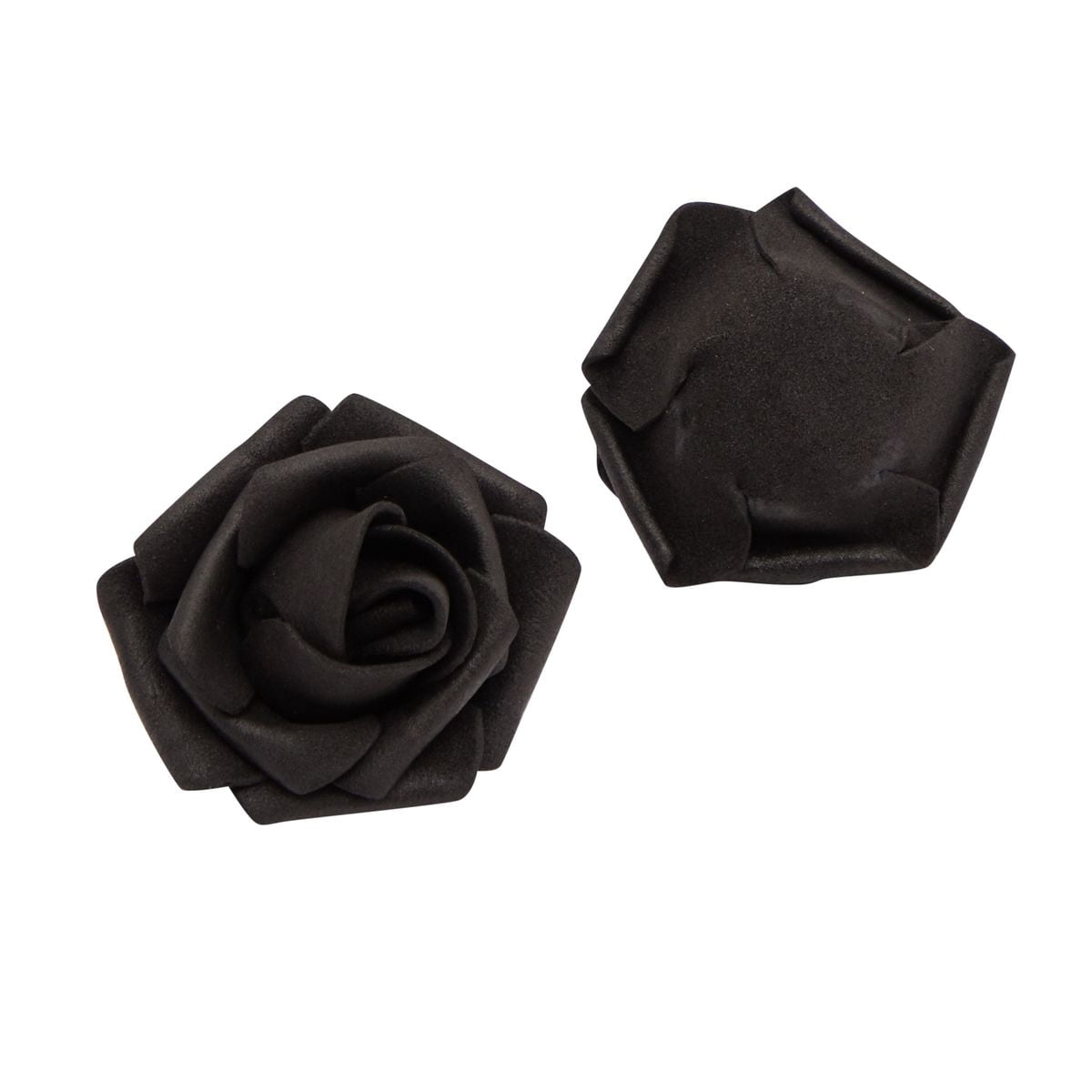 200 Pack Mini Black Rose Artificial Faux Fake Flowers Heads Bulk for ...