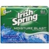 Irish Spring Moisture Blast Bar Soap, 3.75oz 8 Count (Pack of 10)
