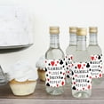 thumbnail image 3 of Big Dot of Happiness Las Vegas - Mini Wine and Champagne Bottle Label Stickers - Casino Party Favor Gift for Women and Men - Set of 16, 3 of 7