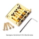 thumbnail image 5 of Yuarrent Puente de guitarra eléctrica, sillín rígido fijo, puente a prueba de herrumbre, pieza trasera, piezas de repuesto, instrumentos musicales, Accesorios para instrumentos musicales, 5 of 6