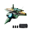 thumbnail image 1 of Green 2.4GHz Brushless Remote Control Fighter with 3x 7.4V 2000mAh Batteries - EPP Material, 18 Min Flight Time, Optical Flow Hover, 1503 Motor, 37.3cm Size, Includes Remote, Charging Cable &, 1 of 6