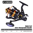 thumbnail image 1 of Metal Spinning Reel 13 + 1BB Fishing Reel Strong Drag ,Rigid Aluminum Skeletal Frame, 1 of 7