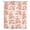 Orange, variant on Blue Fruit Sheer Curtains 45 Inch Length, Light Filtering Voile Curtain Panel, Vintage Plant Nature Botanical Flower Floral Rod Pocket Drapes Window Treatments for Living Room Bedroom 52"x45"