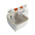 thumbnail image 2 of Soporte de pájaros de entrenamiento para loros Penca de pájaros, Juguete de actividad, plataformas de gimnasio que dejan caer la estación de loros naranja, 2 of 8