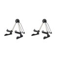 thumbnail image 1 of Soporte de guitarra de piso ajustable Wosthever A-Frame Negro 2Conjunto, 1 of 6