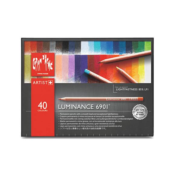 Caran d'Ache, Luminance 6901, 40 Colors