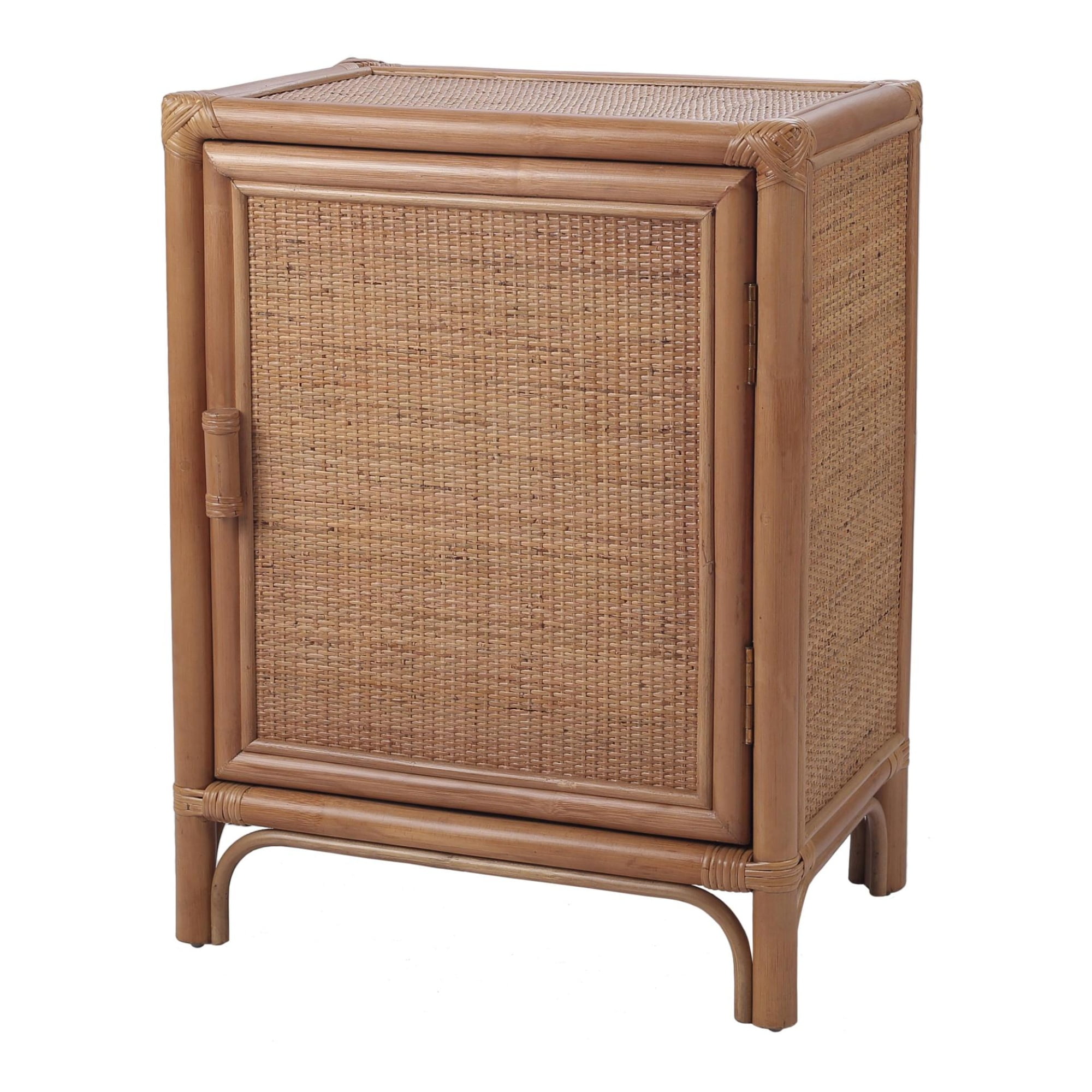Granada Rattan Night Stand Canary Brown