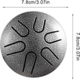 thumbnail image 3 of HELIAHOO Rain Drum for Outside, 3 Inches 6 Notes Steel Tongue Drum Rain Chime, Waterproof Rain Drum Instrument for Outside, Steel Tongue Drum, Handpan Drum CJ915-100367, 3 of 8