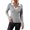 Gray, variant on Vedolay Womens Casual Tops Women's 2023 Fall Casual Sweaters Batwing Long Sleeve Crew Neck Knit Pullover Tops,Brown S
