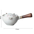 thumbnail image 2 of Juego de tetera portátil china Gongfu Kung Fu té giratorio de cerámica (O), 2 of 7