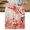 Pink Beige, variant on Red Orange Cherry Blossoms Cotton Linen Table Runner for Dining Kitchen, Spring Weeping Leaves Burlap Wedding Outdoor Party Tablerunners, Dresser Scarf Coffee Tablecloth Runners 13x72 Inches