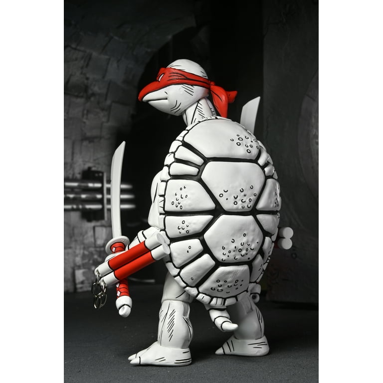 NECA Teenage Mutant Ninja Turtles (Mirage Comics): Black and NECA Teenage Mutant Ninja Turtles (Mirage Comics): Black and