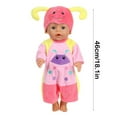 thumbnail image 2 of Gqtwoy 18-Inch Doll Clothes Set - Cute Cartoon Beetles Jumpsuit, Universal Fit for Reincarnation Dolls, Holiday Dress-Up & Gift Accessories, 2 of 6