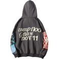 thumbnail image 2 of XINQIHANG Men's Hoodie Hip Hop Pullover Sweaters for Teenagers, 2 of 5