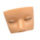thumbnail image 5 of Cabeza de maniquí de pestañas fácil de limpiar, cabeza de práctica de entrenamiento, extensión de pestañas para Piel amarilla, 5 of 9