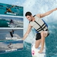 thumbnail image 3 of Owntop Swim Jacket, Adult Life Vest, Floating Unisex Swimwear with Adjustable Quick Release Buckles, Buoyancy Aid for Swimming Surfing Boating Kayaking Fishing, Blue, 3 of 7