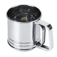 thumbnail image 4 of Ymiko Flour Sifter,Baking Tool,Stainless Steel Handheld Manual Flour Sifter Sieve Strainer Kitchen Baking Tool, 4 of 8