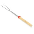 thumbnail image 3 of Marshmallow Roasting Sticks Telescoping 12.2"-32.28" Smore Sticks Skewers Set of 8 with Wooden Handle for BBQ Hot Dog Fork, 3 of 15