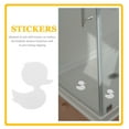 thumbnail image 2 of ELAYARD 1Set White Bathtub Decals Anti Skid Stickers for Bathroom Floor Safety, 2 of 8