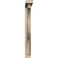 thumbnail image 2 of Ekena Millwork 3 1/2"W x 28"D x 32"H Funston Block Smooth Bracket w/ Offset Brace, Douglas Fir, 2 of 25