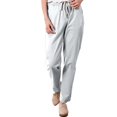 thumbnail image 2 of Akiihool Pants for Women Dressy Casual Women's Secretly Shapes Regular Fit Straight Leg Pant (Grey,S), 2 of 3