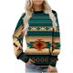 thumbnail image 2 of Pntutb Mujeres Otoño e Invierno Casual Folk-Personalizado Impreso Cuello Redondo Manga Larga Jersey Blusa Sudadera tops Pntutb Pntutb-990, 2 of 5
