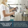 thumbnail image 4 of , Steamer for Clothes, Access Steam Handheld Steamer, 15 Second Heatup, 4 Ounce Capacity, 1150 Watts, Portable, Ironing, Travel Must Have, White Clothes Steamer, DR3030, 4 of 11