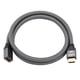 thumbnail image 1 of Cable adaptador macho a hembra compatible con HDMI, ordenador portátil, 48 Gbps, cable de extensión de baja demora, consola de juegos, accesorio para PC de escritorio, 2 metros Jumpingount EL005840-03, 1 of 6