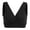 Black, variant on Cotton Pure Color Pregnant Women Wireless Breastfeeding Maternity Nursing Bra Black M