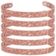 thumbnail image 1 of Pulsera de cobre unisex CooperWavs 5Pzas 15-18cm 8mm Cobre Texturizado Color: Cobre., 1 of 5