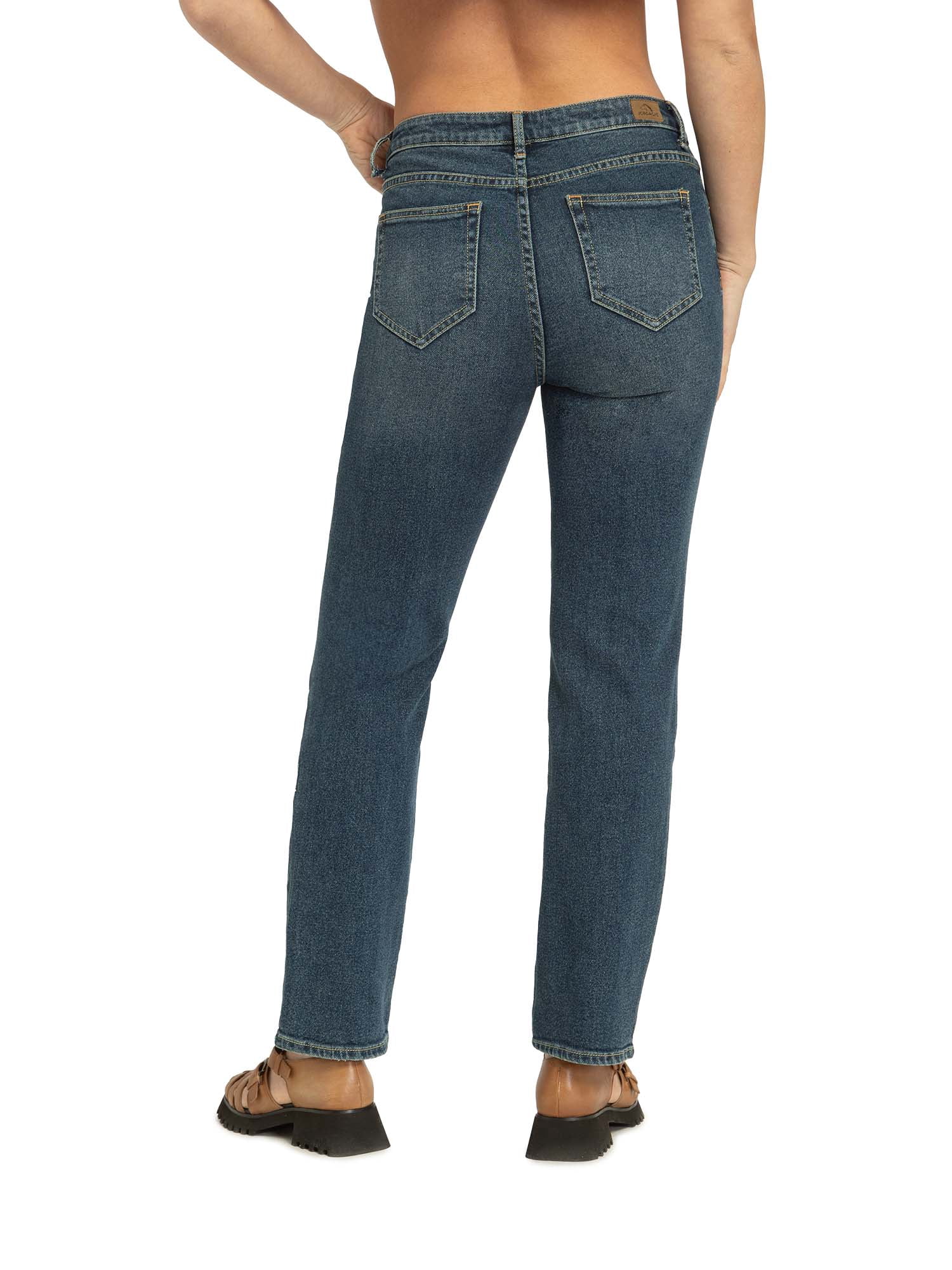 Jordache Women's High Rise Straight Jeans, Sizes 2-22