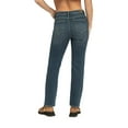 thumbnail image 3 of Jordache Women's High Rise Straight Jeans, Sizes 2-22, 3 of 4